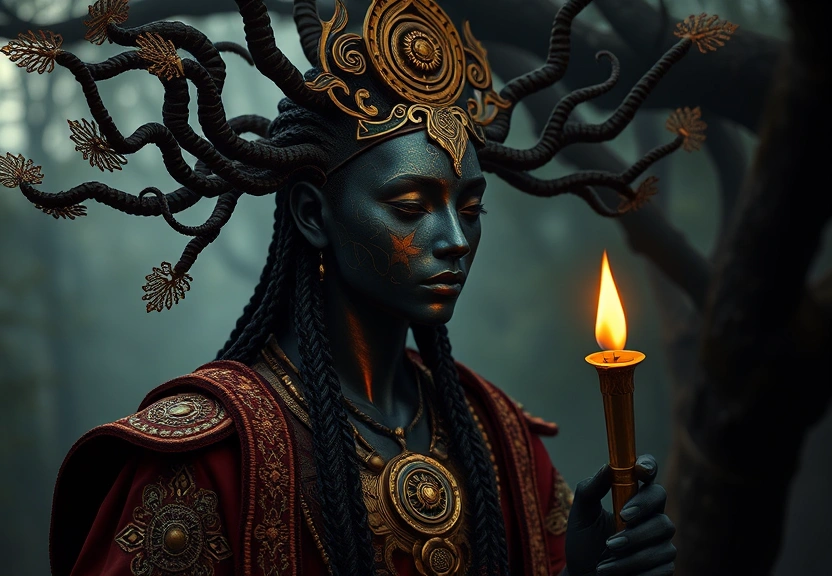 Representação visual: O que é Ori e como cuidar da sua cabeça espiritual