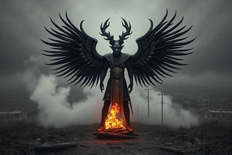 Conceitos visuais relacionados a Ogum: o Orixá da luta, coragem e abertura de caminhos