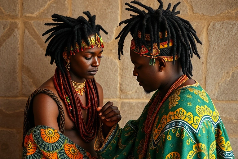 Conceitos visuais relacionados a O poder da reza e do canto nas tradições afro