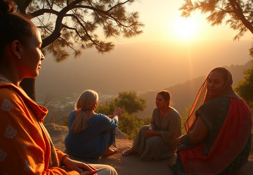 Representação visual: Como fortalecer sua energia espiritual em tempos difíceis