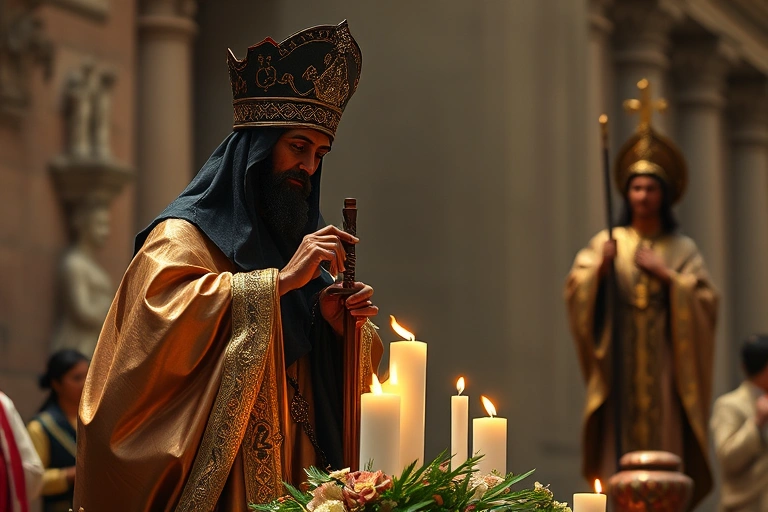 Conceitos visuais relacionados a O sincretismo entre Orixás e santos católicos