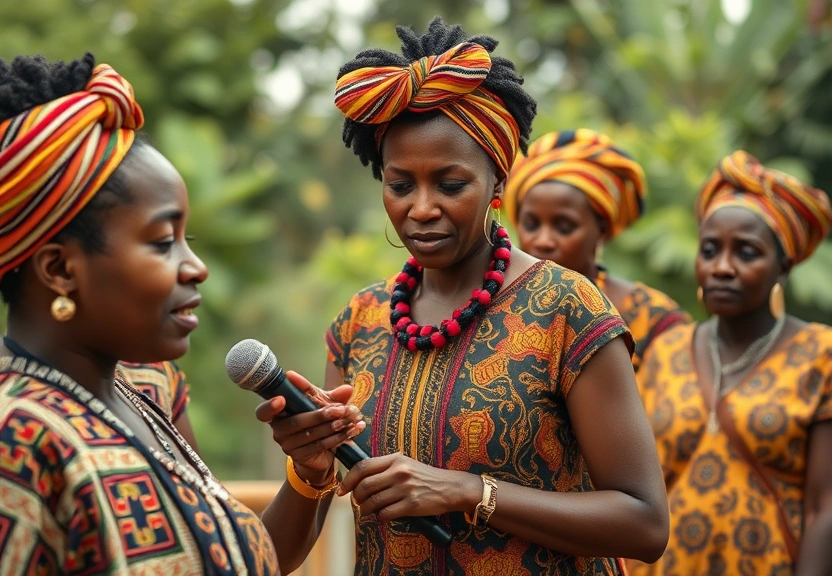 Representação visual: A força da oralidade e da tradição na cultura afro