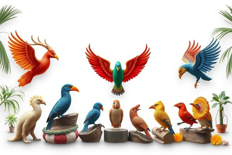 Conceitos visuais relacionados a Símbolos e cores dos Orixás: o que cada um representa