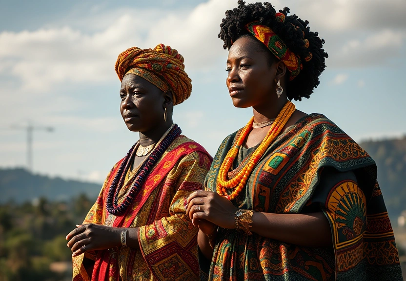 Representação visual: Como as religiões afro ensinam sobre respeito e equilíbrio