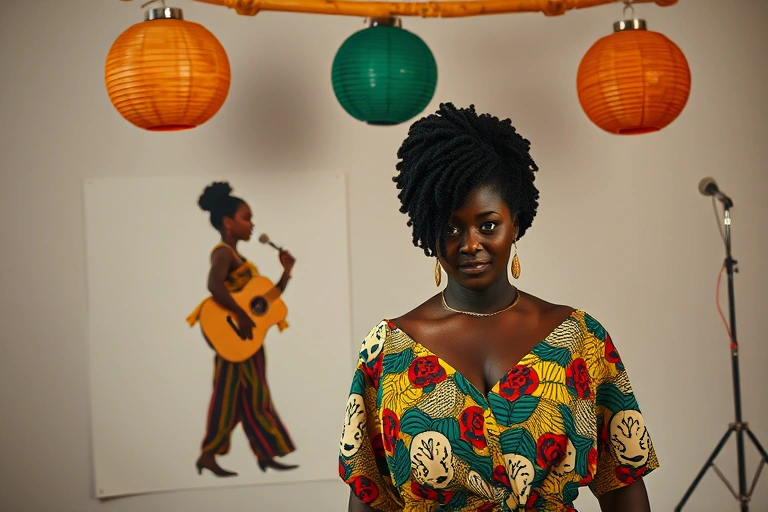 Conceitos visuais relacionados a A influência da cultura africana na música brasileira